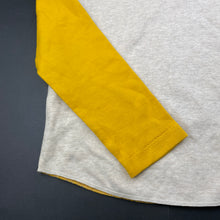 Load image into Gallery viewer, Boys Country Road, oatmeal &amp; mustard long sleeve top, EUC, size 10,  