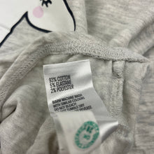 Load image into Gallery viewer, Girls Kids &amp; Co, grey marle bodysuit, unicorn, NEW, size 5,  