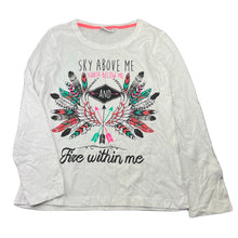 Load image into Gallery viewer, Girls Mango, cotton long sleeve t-shirt / top, EUC, size 12,  