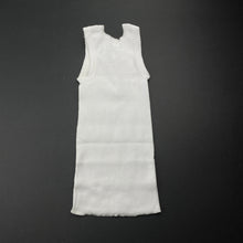 Load image into Gallery viewer, unisex Target, white ribbed cotton singlet top, EUC, size 0000,  