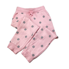 Load image into Gallery viewer, Girls H&amp;M, fleece lined track pants, elasticated, Inside leg: 39.5cm, GUC, size 4,  