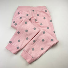Load image into Gallery viewer, Girls H&amp;M, fleece lined track pants, elasticated, Inside leg: 39.5cm, GUC, size 4,  