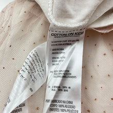 Load image into Gallery viewer, Girls Cotton On, spliced long sleeve dress, FUC, size 5, L: 60cm