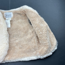 Load image into Gallery viewer, Girls Britt, cream faux fur vest, EUC, size 1-2,  