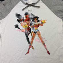 Load image into Gallery viewer, Girls DC Comics, JUSTICE LEAGUE cotton long sleeve top, EUC, size 10,  