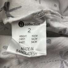 Load image into Gallery viewer, Girls B Collection, cotton long sleeve top, dragonflies, FUC, size 2,  