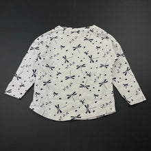 Load image into Gallery viewer, Girls B Collection, cotton long sleeve top, dragonflies, FUC, size 2,  