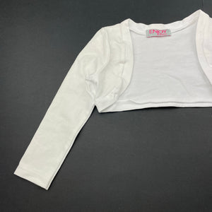Girls ENJOY Ambra, stretchy lightweight bolero top, GUC, size 1-2,  