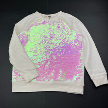 Load image into Gallery viewer, Girls Cotton On, flip sequin sweater / jumper, GUC, size 7,  