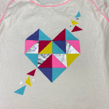 Load image into Gallery viewer, Girls Target, cotton long sleeve t-shirt / top, heart, EUC, size 16,  