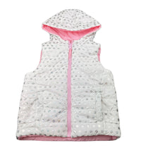Load image into Gallery viewer, Girls Target, reversible hooded puffer vest / jacket, GUC, size 6,  