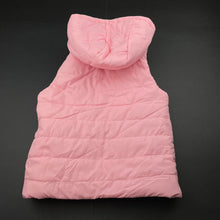 Load image into Gallery viewer, Girls Target, reversible hooded puffer vest / jacket, GUC, size 6,  