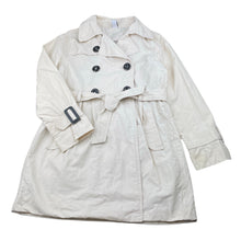 Load image into Gallery viewer, Girls Zara, lined lightwieght trench coat, light marks, FUC, size 7-8,  