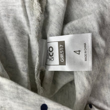 Load image into Gallery viewer, Girls Kids &amp; Co, cotton long sleeve top, sequin cat, NEW, size 4,  