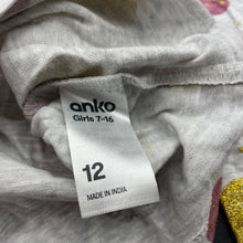 Load image into Gallery viewer, Girls Anko, cotton long sleeve t-shirt / top, NEW, size 12,  