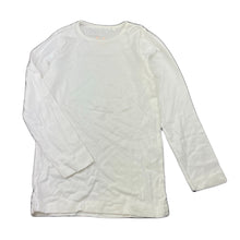 Load image into Gallery viewer, Girls Cotton On, white cotton long sleeve t-shirt / top, EUC, size 6,  