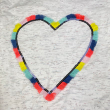 Load image into Gallery viewer, Girls Target, cotton long sleeve top, heart, EUC, size 14,  