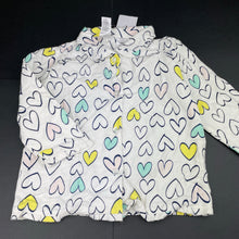 Load image into Gallery viewer, Girls Kids &amp; Co, flannel cotton pyjamas, hearts, NEW, size 2,  