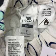 Load image into Gallery viewer, Girls Kids &amp; Co, flannel cotton pyjamas, hearts, NEW, size 2,  