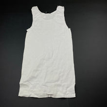 Load image into Gallery viewer, Boys Target, white cotton singlet top, NEW, size 8-10,  