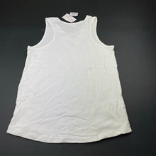 Load image into Gallery viewer, Girls Miss Understood, white cotton singlet / tank top, sequin bird, NEW, size 14,  