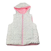 Load image into Gallery viewer, Girls Target, reversible hooded puffer vest / jacket, FUC, size 5,  