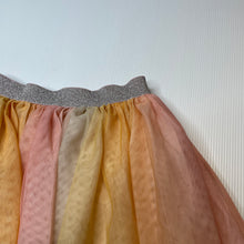 Load image into Gallery viewer, Girls Target, cotton lined tulle skirt, elasticated, FUC, size 4,  