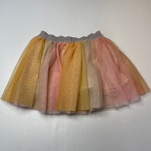 Load image into Gallery viewer, Girls Target, cotton lined tulle skirt, elasticated, FUC, size 4,  
