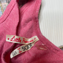Load image into Gallery viewer, Girls Cotton On, Little Princess singlet top, floral wings, GUC, size 5-6,  