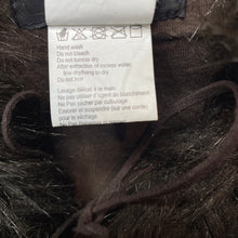 Load image into Gallery viewer, Girls Britt, cotton lined dark brown faux fur vest, EUC, size 2-3,  