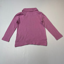 Load image into Gallery viewer, Girls Mango, cotton roll neck top / skivvy, FUC, size 3,  