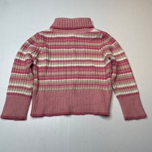 Girls Pumpkin Patch, vintage striped sweater / jumper, GUC, size 4,  