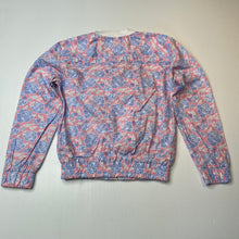 Load image into Gallery viewer, Girls hide &amp; SEEK, floral cotton zip up jacket, EUC, size 7,  