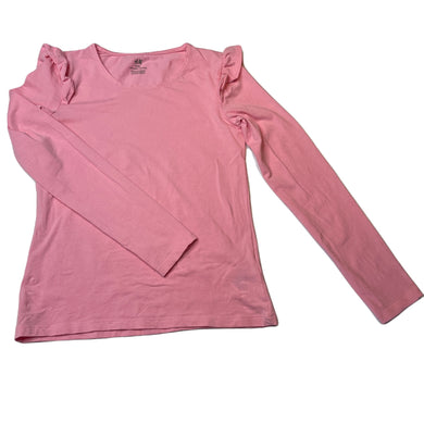 Girls H&M, stretchy organic cotton blend long sleeve top, EUC, size 11-12,  