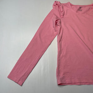 Girls H&M, stretchy organic cotton blend long sleeve top, EUC, size 11-12,  