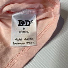 Load image into Gallery viewer, Girls L&amp;D, cotton long sleeve pyjama top, EUC, size 14,  