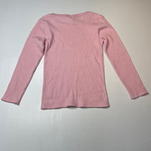 Load image into Gallery viewer, Girls Kids &amp; Co, waffle long sleeve pyjama top, EUC, size 6-8,  