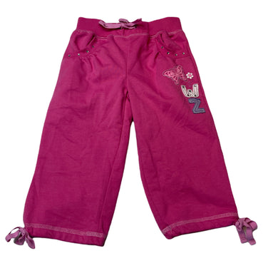 Girls Wave Zone, cropped casual pants, elasticated, Inside leg: 29cm, EUC, size 4,  
