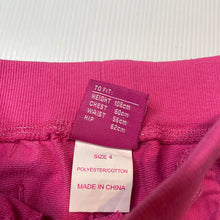 Load image into Gallery viewer, Girls Wave Zone, cropped casual pants, elasticated, Inside leg: 29cm, EUC, size 4,  