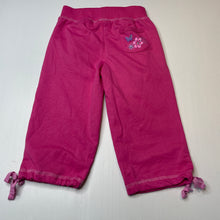 Load image into Gallery viewer, Girls Wave Zone, cropped casual pants, elasticated, Inside leg: 29cm, EUC, size 4,  