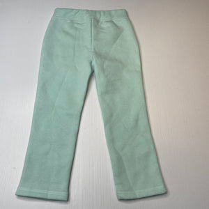 Girls Kids & Co, fleece lined track pants, elasticated, Inside leg: 39cm, EUC, size 3,  