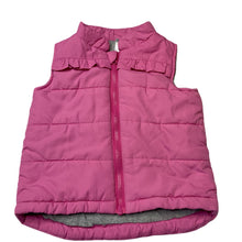 Load image into Gallery viewer, Girls Tiny Little Wonders, cotton lined vest / sleeveless jacket, GUC, size 2,  