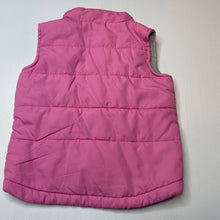 Load image into Gallery viewer, Girls Tiny Little Wonders, cotton lined vest / sleeveless jacket, GUC, size 2,  