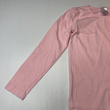 Load image into Gallery viewer, Girls Target, pink cotton long sleeve t-shirt / top, EUC, size 6,  