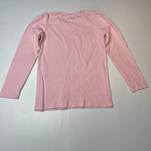 Load image into Gallery viewer, Girls Target, pink cotton long sleeve t-shirt / top, EUC, size 6,  