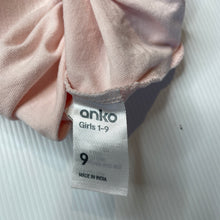 Load image into Gallery viewer, Girls Anko, pink cotton t-shirt / top, FUC, size 9,  