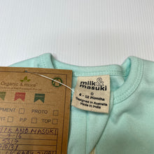 Load image into Gallery viewer, unisex Milk &amp; Masuki, organic cotton blend zip coverall / romper, NEW, size 0,  