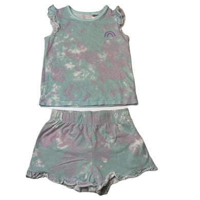 Girls Cotton On, soft feel stretchy pyjamas, FUC, size 7,  