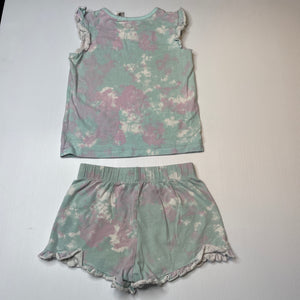 Girls Cotton On, soft feel stretchy pyjamas, FUC, size 7,  