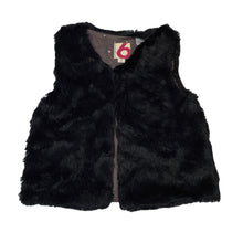 Load image into Gallery viewer, Girls Cotton On, faux fur vest, single hook fastening, GUC, size 6,  